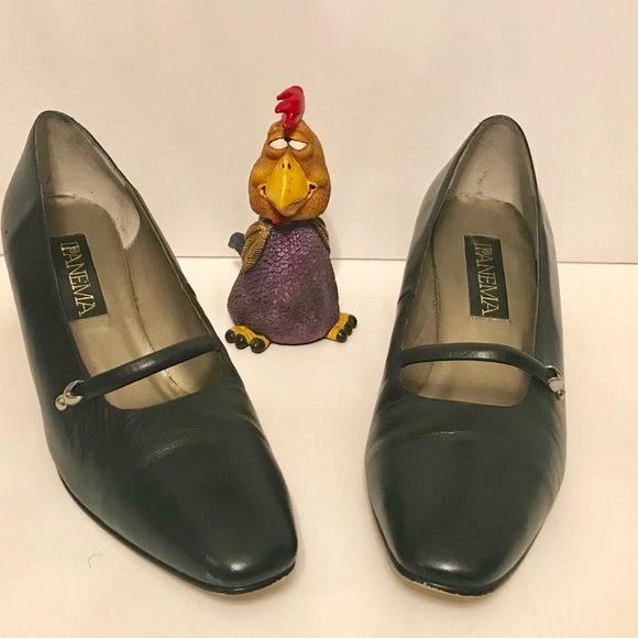 Navy Blue Classic Leather 8.5 M, Ipanema low heel - Picture 2 of 5